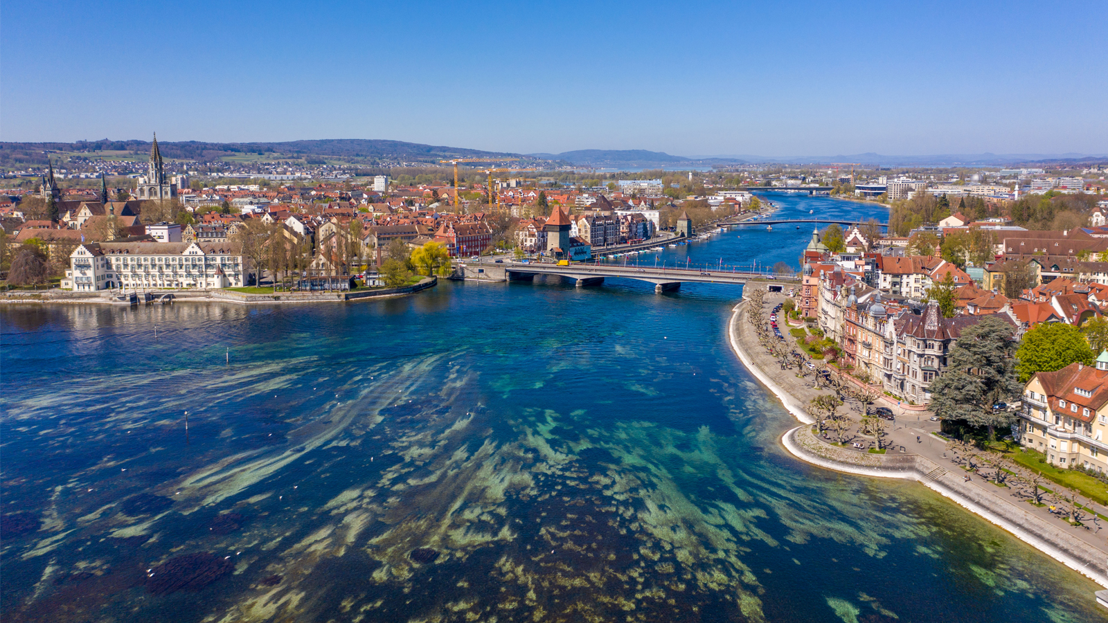 Seerhein mit Seerheinbrücke, Bild von Achim Mende